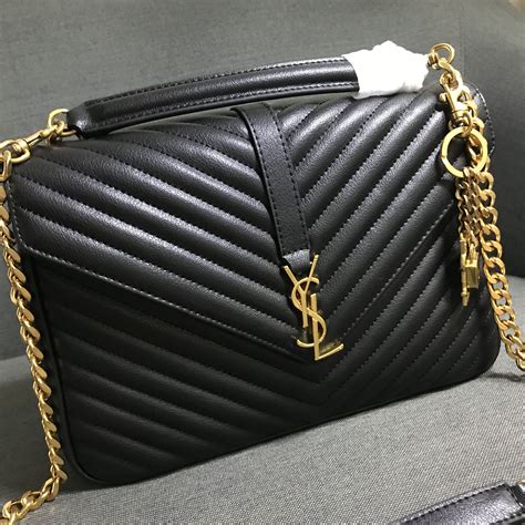 ysl women's black bag|ysl women's handbags.